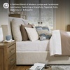 image:imageSignature Design by Ashley Cabalynn King Size Upholstered Bed Frame BeigeKing Upholstered Bed