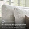 image:imageSignature Design by Ashley Cabalynn King Size Upholstered Bed Frame BeigeKing Upholstered Bed
