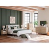 image:imageSignature Design by Ashley Cielden Contemporary King Upholstered Platform Bed with Low Profile Design Roll Slats Foundation or Box Spring Not Needed GrayGrey