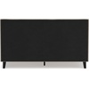 image:imageSignature Design by Ashley Cielden Contemporary King Upholstered Platform Bed with Low Profile Design Roll Slats Foundation or Box Spring Not Needed GrayGrey