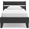 image:imageSignature Design by Ashley Full Size Platform Bed Frame NaturalBlack