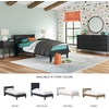 image:imageSignature Design by Ashley Full Size Platform Bed Frame NaturalBlack
