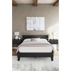 image:imageSignature Design by Ashley Full Size Platform Bed Frame NaturalBlack