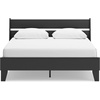 image:imageSignature Design by Ashley Full Size Platform Bed Frame NaturalBlack