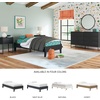 image:imageSignature Design by Ashley Full Size Platform Bed Frame NaturalBlack