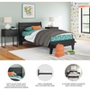 image:imageSignature Design by Ashley Full Size Platform Bed Frame NaturalBlack