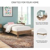 image:imageSignature Design by Ashley Full Size Platform Bed Frame NaturalHoney Brown