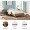 image:imageSignature Design by Ashley Full Size Platform Bed Frame NaturalHoney Brown