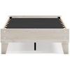 image:imageSignature Design by Ashley Full Size Platform Bed Frame NaturalLight Natural