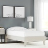 image:imageSignature Design by Ashley Full Size Platform Bed Frame NaturalLight Natural