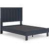 image:imageSignature Design by Ashley Full Size Platform Bed Frame NaturalNavy Blue