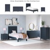 image:imageSignature Design by Ashley Full Size Platform Bed Frame NaturalNavy Blue
