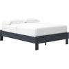 image:imageSignature Design by Ashley Full Size Platform Bed Frame NaturalNavy Blue