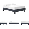 image:imageSignature Design by Ashley Full Size Platform Bed Frame NaturalNavy Blue