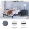 image:imageSignature Design by Ashley Full Size Platform Bed Frame NaturalNavy Blue
