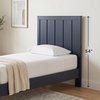 image:imageSignature Design by Ashley Full Size Platform Bed Frame NaturalNavy Blue