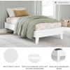 image:imageSignature Design by Ashley Full Size Platform Bed Frame NaturalPure White