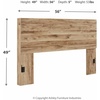 image:imageSignature Design by Ashley Hyanna King Panel Storage Bed with 6 DrawersFull