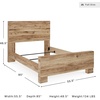 image:imageSignature Design by Ashley Hyanna King Panel Storage Bed with 6 DrawersFull
