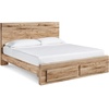 image:imageSignature Design by Ashley Hyanna King Panel Storage Bed with 6 DrawersKing