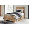 image:imageSignature Design by Ashley Hyanna King Panel Storage Bed with 6 DrawersTwin