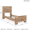 image:imageSignature Design by Ashley Hyanna King Panel Storage Bed with 6 DrawersTwin