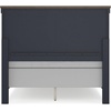 image:imageSignature Design by Ashley Kids Full Wood Panel Bed Frame Blue amp BrownFull