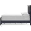 image:imageSignature Design by Ashley Kids Full Wood Panel Bed Frame Blue amp BrownFull