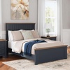 image:imageSignature Design by Ashley Kids Full Wood Panel Bed Frame Blue amp BrownFull