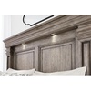 image:imageSignature Design by Ashley King Panel Bed with LED Lights Grayish BrownCalifornia King Panel Bed