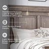 image:imageSignature Design by Ashley King Panel Bed with LED Lights Grayish BrownKing Panel Bed
