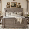 image:imageSignature Design by Ashley King Panel Bed with LED Lights Grayish BrownKing Panel Bed