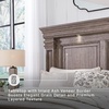 image:imageSignature Design by Ashley King Panel Bed with LED Lights Grayish BrownKing Panel Bed
