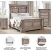 image:imageSignature Design by Ashley King Panel Bed with LED Lights Grayish BrownQueen Panel Bed