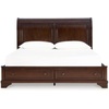 image:imageSignature Design by Ashley King Sleigh Storage Bed Frame BrownKing
