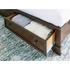 image:imageSignature Design by Ashley King Sleigh Storage Bed Frame BrownKing