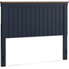 image:imageSignature Design by Ashley Landocken Full Panel Headboard Slate BlueQueen