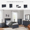 image:imageSignature Design by Ashley Landocken Full Panel Headboard Slate BlueQueen