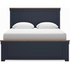 image:imageSignature Design by Ashley Landocken Full Panel Headboard Slate BlueQueen