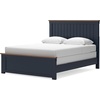 image:imageSignature Design by Ashley Landocken Full Panel Headboard Slate BlueQueen