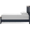 image:imageSignature Design by Ashley Landocken Full Panel Headboard Slate BlueQueen