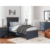 image:imageSignature Design by Ashley Landocken Full Panel Headboard Slate BlueTwin