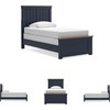 image:imageSignature Design by Ashley Landocken Full Panel Headboard Slate BlueTwin