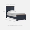 image:imageSignature Design by Ashley Landocken Full Panel Headboard Slate BlueTwin