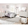 image:imageSignature Design by Ashley Panel Bed Frame White Full Size PaxberryWhitewash