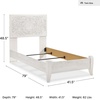 image:imageSignature Design by Ashley Panel Bed Frame White Full Size PaxberryWhitewash