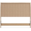 image:imageSignature Design by Ashley Queen Panel Headboard Boho Cane Look