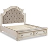 image:imageSignature Design by Ashley Realyn California King Storage Bed WhiteKing