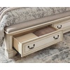 image:imageSignature Design by Ashley Realyn California King Storage Bed WhiteKing