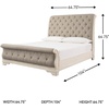image:imageSignature Design by Ashley Realyn California King Storage Bed WhiteQueen